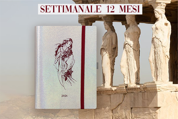 Agenda 2026 | settimanale A5 | Athena Parthenos