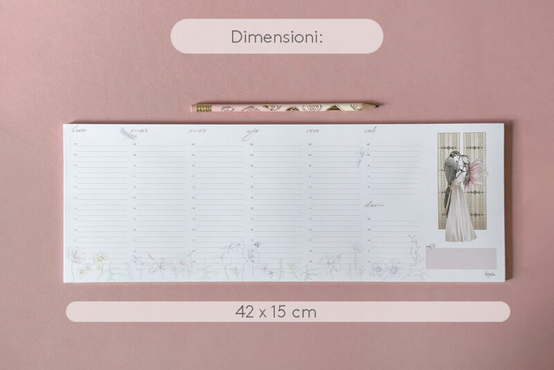 Planner perpetuo Bacio | Virgola - immagine 10